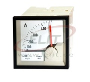 Ammeter BA27, bimetallic, 1200A 1000/5A, cl.1, 15min, scale 90°, red pointer, ■72x72mm/ □68x68mm, IP40, Lumel