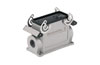 Base HDC 24B SBU 1PG21G, size 8, side-locking clamp on lower side, PG21, IP65