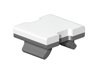 Terminal Marker DEK 5/5 MM WS, PC-ABS + TPU, –40..90°C, V2, HF, white