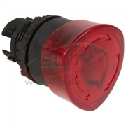 e-Stop Push-button Osmoz, head| ill. red D40 mushroom, turn-to-release, ø22.5mm, IP66/69K IK05