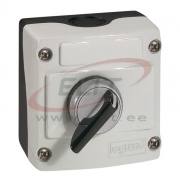 Control Box 1x ø22.5mm, 2x M16/20, IP66 IK07, Legrand, grey