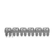 Marker CAB3, 0.5..1.5mm², 8, strip 30pcs, grey