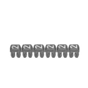 Marker CAB3, 1.5..2.5mm², 8, strip 30pcs, grey