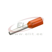 06982 » Wire-End Ferrule w. Collar Ce 005006 w, H0.5x6mm, 500pcs/pck, orange