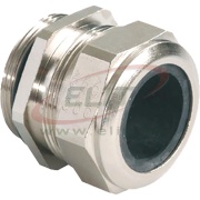 Cable Gland Progress MS, M20x1.5, ø8..15mm| 2piece sealing insert, wrench 24mm, thread 6mm, -40..100°C, nickel-plated brass, TPE, NBR, incl. O-ring, CE/UL/VDE, IP68/69, Agro