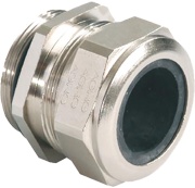 Cable Gland Progress MS, M16x1.5, ø8..10.5mm| 1piece sealing insert, overall length insulated, wrench 18mm, thread 10mm, -40..100°C, nickel-plated brass ^TPE ^NBR, incl. O-ring, CE/UL/VDE, IP68/69