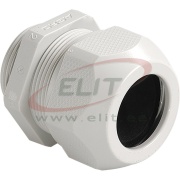 Cable Gland Syntec, PG21, ø11..18mm| 1piece sealing insert, wrench 33mm, thread 11mm, -30..100°C, PA6, TPE, HF, incl. O-ring, CE/UL/VDE, IP68, Agro, light grey