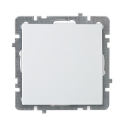 Switch Touran, mech.| 1way, 10A 250VAC, flush mount, Nilson, white