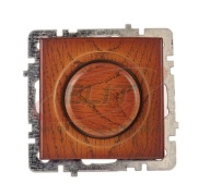 Dimmer Touran, mech.|, LED 30..300W, flush mount, Nilson, cherry