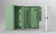 Internal Door ECPI, 800Wx1200H, incl. accessories, C3M| epoxy resin layer, grey