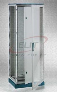 Inner Door EUPI, 800Wx2000H, double bar locking w. 3mm double-bit insert, incl. vert. uprights, hori. rails, mount accessories, C3M| epoxy resin layer, ETA, grey