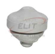 Grommet MET, M12, 3..5mm, TPE-SEBS, -40..100°C, IP67, grey RAL7035