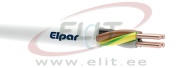 Installation Cable NHXMH-J, 5G6mm² 300/500V, -5..70°C, HF, Cca, 100m/pck, white