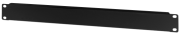 Blanking Panel 19in, 1U, black