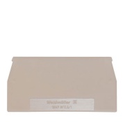End Plate WAP WTL6/1, Weidmüller, beige