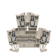 Feed-through Terminal WDK 2.5, 2-tier, 2.5mm² 24A 400V, Weidmüller, beige