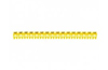 Marker CAB3, 1.5..2.5mm², 4, strip 30pcs, Legrand, yellow