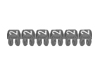 Marker CAB3, 1.5..2.5mm², 8, strip 30pcs, grey