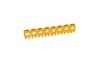 Marker CAB3, 4..6mm², C, strip 20pcs, Legrand, yellow