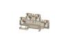 Feed-through Terminal Block A2T 2.5, 2-tier, 2.5mm² 24A 800V, push-in, Weidmüller, beige