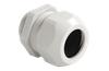 Cable Gland Syntec, M32x1.5, ø17..25mm| 1piece sealing insert, wrench 42mm, thread 10mm, -30..100°C, PA6, TPE, HF, incl. O-ring, CE/UL/VDE, IP68, light grey