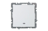 Switch Touran, mech.| intermediary, 10A 250VAC, flush mount, Nilson, white