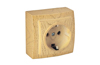 SM Socket Themis, 2P+E Schuko, 16A 250VAC, Nilson, maple
