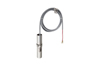 Surface contact temperature sensor Thermasgard ALTF1-PT100, PVC cable 1.5m, -35..105°C, 2-wire, ss1.4571 V4A Ø6x50mm, strap Ø13-92x300mm and axial feeler, IP65