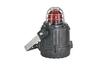 Hazloc Beacon, xenon 5J strobe, -4..131°F, PPS glass filled plastic/glass, ss304 mounting bracket, Vitongasket, ½-in. NPT conduit, 24VDC, IP66, NEMA4/4X/13, Allen-Bradley, amber