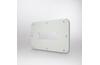 Cable Entry Plate ECIF, 310x110| perforated - 2spaces, incl. mounting accessories, ETA, grey