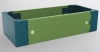 Plinth Side Crosspiece ECZP, integrated corner, 200Hx300D, incl. accessories, C3M| epoxy resin layer, 2pcs/pck, ocean blue