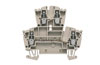 Feed-through Terminal WDK 2.5, 2-tier, 2.5mm² 24A 400V, Weidmüller, beige