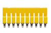 Cross-Connector WQV 2.5/10, 10P 32A, Weidmüller, yellow