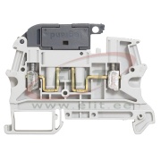 Fuse Terminal Viking™3, 2.5mm² 6.3A 500V, fuse 5x20, pitch 6, beige