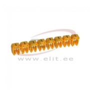 Juhtmemärgis CAB3, 0.5..1.5mm², (-), ribas 30pcs, Legrand, kollane
