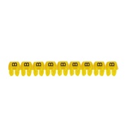 Juhtmemärgis CAB3, 1.5..2.5mm², B, ribas 30pcs, kollane