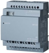 Logo!8 DM16 24, Exp. Module, PU/I/O: 24VDC/24VDC/trans., 8DI/8DO, 4TE