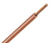 Juhe H05V-K, 0.75mm² 300/500V -40..70°C, 100m/pck, pruun