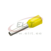 Juhtmehülss kraega Ce 010008 wc, H1x8mm, 100pcs/pck, kollane