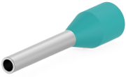 Juhtmehülss kraega Ce 003408 w, H0.34x8mm, 500pcs/pck, türkiis