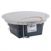 Põrandakarp Mosaic, removable lid, 4M, IP66 IK09, stainless steel