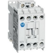 IEC Contactor 100-C, 4kW 9A 3x690VAC, aux. 1NO, cv 110/120VAC, TS35/ panel mount, Allen-Bradley