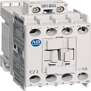 IEC Contactor 100-C, 15kW 30/65A 3x690VAC, aux. 1NO, cv 230VAC, TS35/ panel mount, Allen-Bradley
