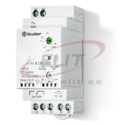 Hämaralüliti 11.41., 4modes: 1..80lx/ 30..1000lx/ continuous light/ light off, 400..2000W 1CO 16A 250VAC, on/off delay 15/30s, cv 230VAC/DC, W35mm, TS35