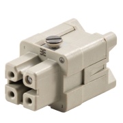 Insert HDC HA 3 FS, female, size 1, 3P 16A 400V, -40..125°C, screw