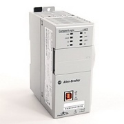Controller L3 CompactLogix, 1MB, dual-port EtherNet DLR, USB, draw 225mA 24VDC, TS35 ^panel mount, Allen-Bradley