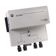 *Fiber Ring Repeater, dual, medium, 24VDC, TS35