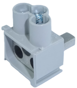 Sisendklemm AS/3x16 SNK, Al/Cu 3x 16mm² 63A 690V, ühendusklemm, hall