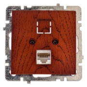 Andmesidepesa Touran, RJ45 cat.6, süvis, kirss