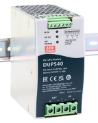 DC UPS Module DUPS40, input 40A 24..29VDC, output charge current 2A| external battery 4..135AH 24VDC, 0..40A 21..29VDC, LED, relay contact 1A 30VDC, TS35